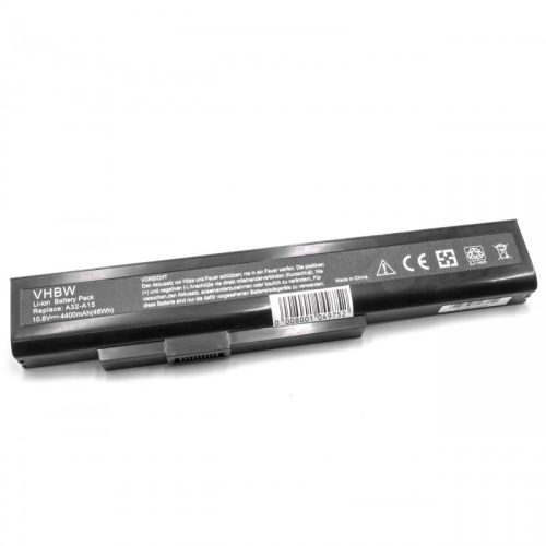 Medion Akoya E6221 / Erazer X6815 Laptop akkumulátor - 4400mAh (10.8V / 11.1V Fekete) - Utángyártott