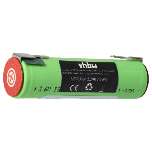Bosch Ciso akkumulátor - 2200mAh (3.6V) - Utángyártott