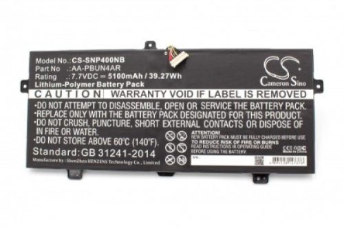 Samsung AA-PBUN4AR Laptop akkumulátor - 5100mAh (7.7V) - Utángyártott