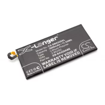   Samsung EB-BA520ABE, GH43-04680A akkumulátor - 3000mAh ((3.85V)) - Utángyártott