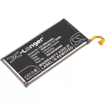   Samsung EB-BA530ABE akkumulátor - 3000mAh ((3.85V)) - Utángyártott