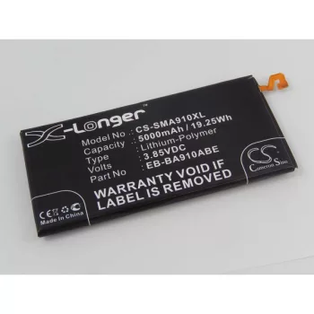   Samsung EB-BA910ABE akkumulátor - 5000mAh ((3.85V)) - Utángyártott