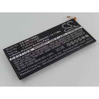   Samsung EB-BC700ABE akkumulátor - 3300mAh (3.85V) - Utángyártott