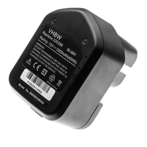 Hitachi EB12 akkumulátor - 3300mAh (12V) - Utángyártott
