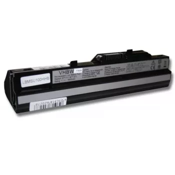   BTP-S11, BTP-S12, BTY-S11, BTY-S12, BTY-S13 Laptop akkumulátor - 6600mAh (11.1V Fekete) - Utángyártott