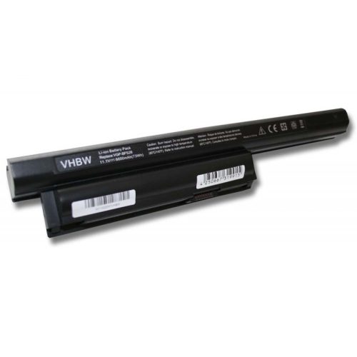Sony VGP-BPS26A Laptop akkumulátor - 6600mAh (10.8V Fekete) - Utángyártott