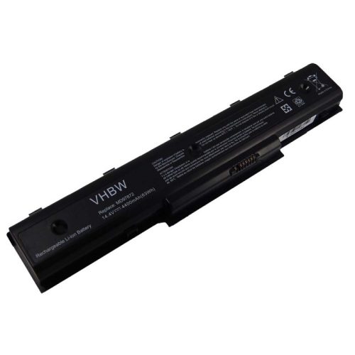 Medion MD98920, MD98921 Laptop akkumulátor - 4400mAh (14.4V Fekete) - Utángyártott