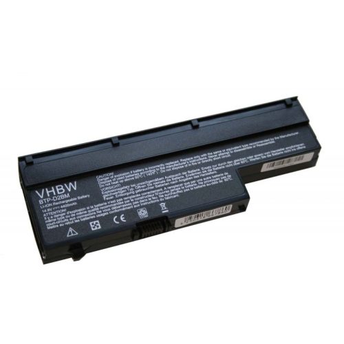 Medion WIM MD97007, MD97090 Laptop akkumulátor - 4400mAh (14.8V Fekete) - Utángyártott