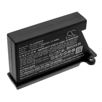   LG EAC62218202 Li-Ion Takarítógép akkumulátor (2600 mAh, 14.4 V, 37.44 Wh, Fekete) - Utángyártott