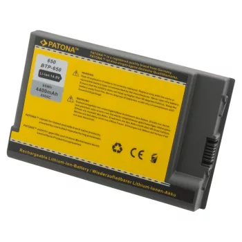   Acer BTP-650 Laptop akkumulátor - 4400mAh (14.8V Fekete) - Utángyártott