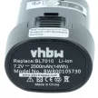 Makita 194355-4, 194356-2, BL7010 akkumulátor - 2000mAh (7.2V) - Utángyártott