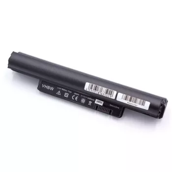   Dell Inspiron Mini 10 Laptop akkumulátor - 4400mAh (11.1V Fekete) - Utángyártott