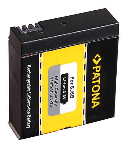 SJCAM SJ6 Legend Black SJ6000 akkumulátor ( 910 mAh / 3,5 Wh / 3.8V ) - Utángyártott