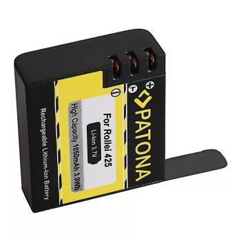   Rollei Actioncam RL425 425, 426, 430 akkumulátor ( 1050 mAh / 3,9 Wh / 3.7V ) - Utángyártott