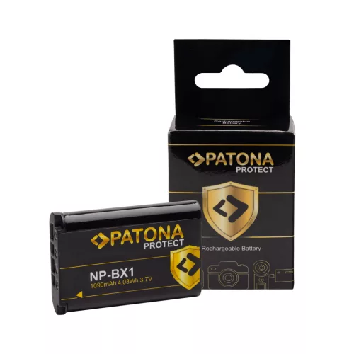 Sony NP-BX1, NPBX1 akkumulátor - 1090mAh (3.7V) - Utángyártott