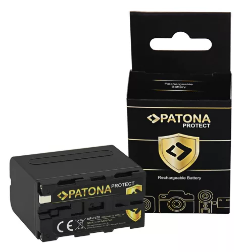 Sony NP-F970, NP-F960, NP-F950 akkumulátor - 10500mAh (7.2V) - Utángyártott