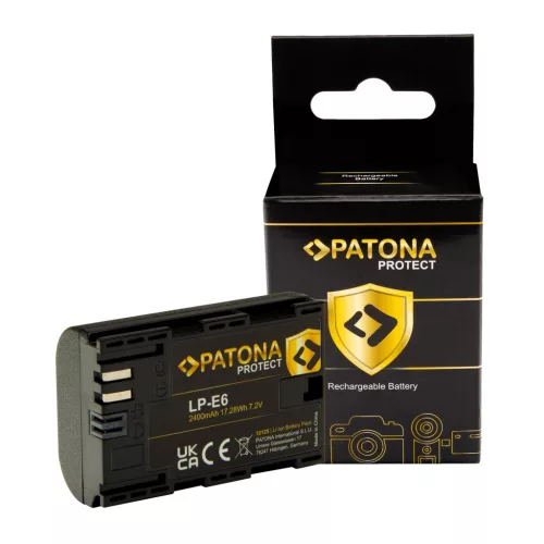 PROTECT Canon LP-E6, LPE6 akkumulátor - 2000mAh (7.2V) - Utángyártott