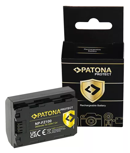 Sony NP-FZ100 akkumulátor - 2250mAh (7.2V) - Utángyártott
