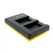 Canon NB-13L Dual akkumulátor töltő Micro-USB kábellel - Utángyártott