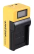 Canon NB4L, NB-4L, NB5L akkumulátor töltő szett LCD kijelzővel - Utángyártott