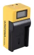 Panasonic VBN130, VBN130E akkumulátor töltő szett LCD kijelzővel - Utángyártott