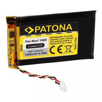   Garmin Nuvi 1400 Nuvi 1400 1450 1490 1490T Nuvi 1400 Nuvi 1400 akkumulátor - 1200mAh - Utángyártott