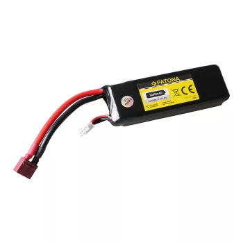   Dean Li-Polymer Align T Rex 450, NIGHT VisionAi - RC akkumulátor - 11,1V 2200mAh - Utángyártott