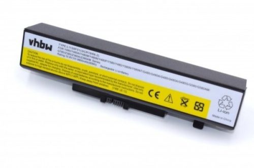 Lenovo Ideapad Y480 Laptop akkumulátor - 8800mAh (11.1V Fekete) - Utángyártott