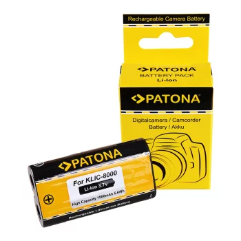   Kodak KLIC-8000 / RB50 akkumulátor - 1500mAh (3.7V) - Utángyártott