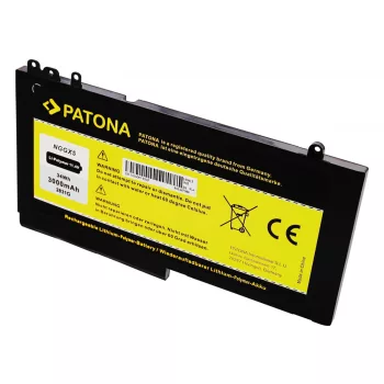   Dell Latitude E5270, E5470, E5570 Laptop akkumulátor - 3000mAh (11.4V Fekete) - Utángyártott