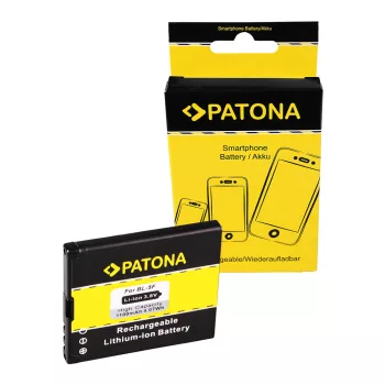 Nokia BL-5F akkumulátor - 1100mAh (3.7V) - Utángyártott