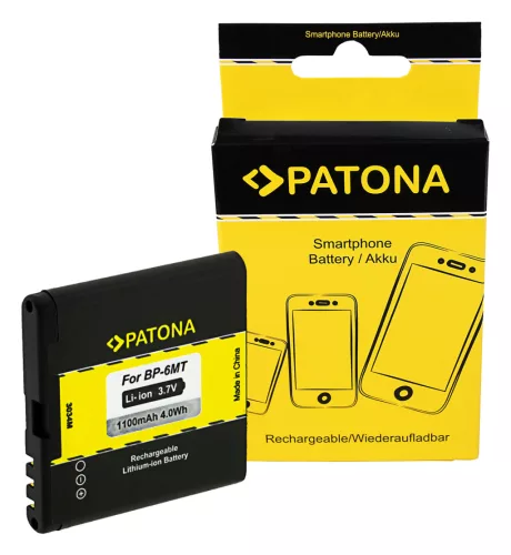 Nokia BP-6MT akkumulátor - 1100mAh (3.7V) - Utángyártott