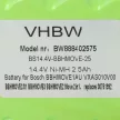 Bosch 00751992, FD8901 akkumulátor - 2500mAh (14.4V) - Utángyártott