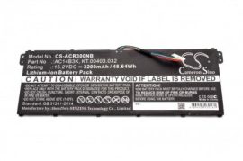 Acer Aspire ES15, R3, R5 Laptop akkumulátor - 3200mAh (15.2V Fekete)