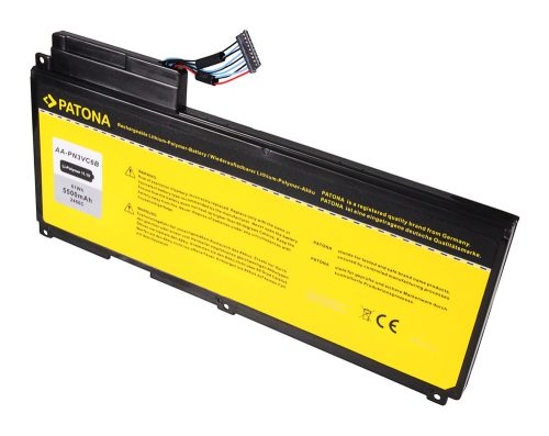 Samsung AA-PN3NC6F, AA-PN3VC6B Laptop akkumulátor - 5500mAh (11.1V Fekete) - Utángyártott