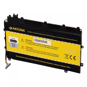   Dell Latitude 7350, 13 7000 Laptop akkumulátor - 2200mAh (11.1V Fekete) - Utángyártott