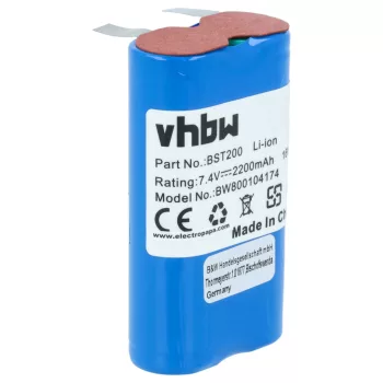   Bosch BST200 akkumulátor - 2200mAh (7.2V / 7.4V) - Utángyártott
