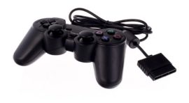 Playstation 2 / PS2 vezetékes Kontroller - fekete