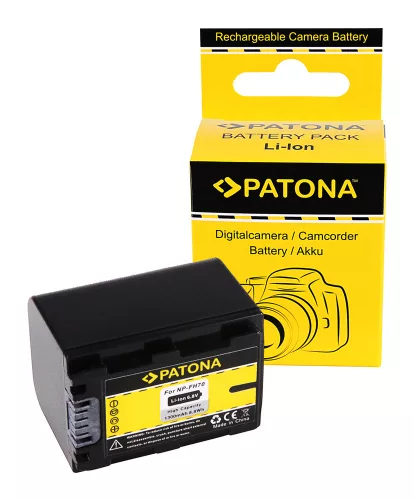 Sony NP-FP30, NP-FP51, NP-FP60 akkumulátor - 1300mAh (6.8V) - Utángyártott