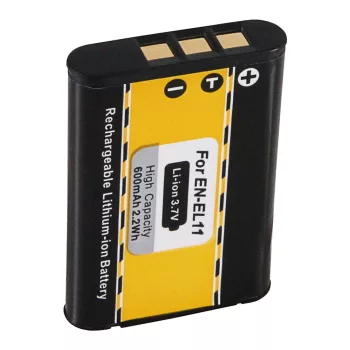 Nikon EN-EL11 akkumulátor - 600mAh (3.7V) - Utángyártott