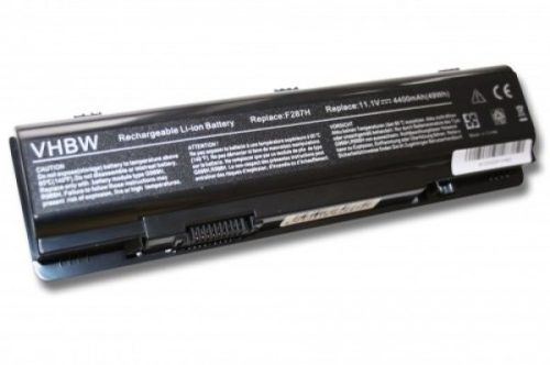 Dell Inspiron 1410 Laptop akkumulátor - 4400mAh (11.1V Fekete) - Utángyártott