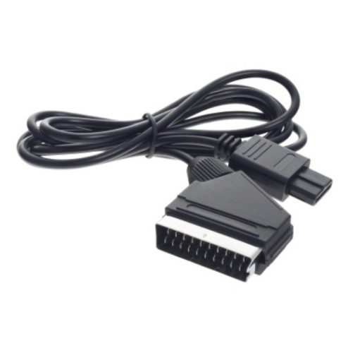 Scart csatlakozó kábel Nintendo GameCube / SNES - 1,8m - Utángyártott