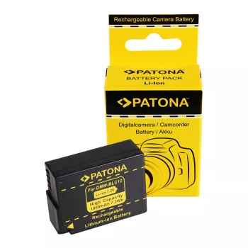   Panasonic DMW-BLC12 / DMW-BLC12E akkumulátor - 1000mAh (7.2V) - Utángyártott