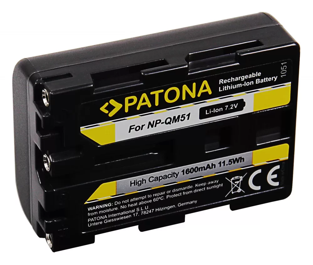 Batéria pre Sony NP-FM30, NP-FM50, NP-FM51, NP-QM50, NP-QM51, NP-FM70