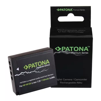   Fuji NP-W126, NP-W126s akkumulátor - 1140mAh (7.2V) - Utángyártott