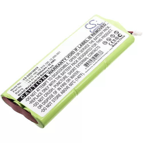 OZROLL TOPAN TP-AVC701 Takarítógép akkumulátor (2000mAh, 14.4V, 28.8 Wh) - Utángyártott