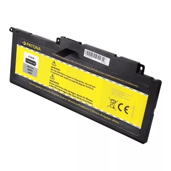   Dell F7HVR, T2T3J, G4YJM, 062VNH Laptop akkumulátor - 3900mAh (14.8V Fekete) - Utángyártott