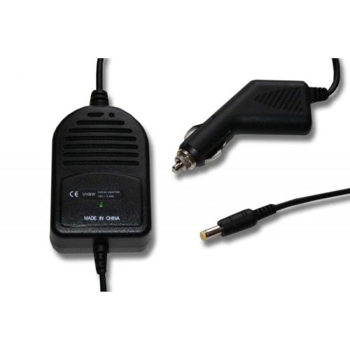 HP 250 G2 / 250 G3 (12 V, Fekete) Autós töltő kábel - Utángyártott