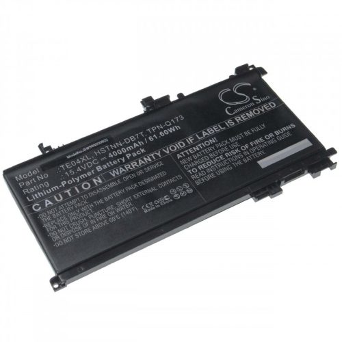HP TE04XL Laptop akkumulátor - 4000mAh (15.4V Fekete) - Utángyártott