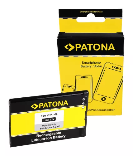 Nokia BP-4L / BP-4C akkumulátor - 1600mAh (3.7V) - Utángyártott
